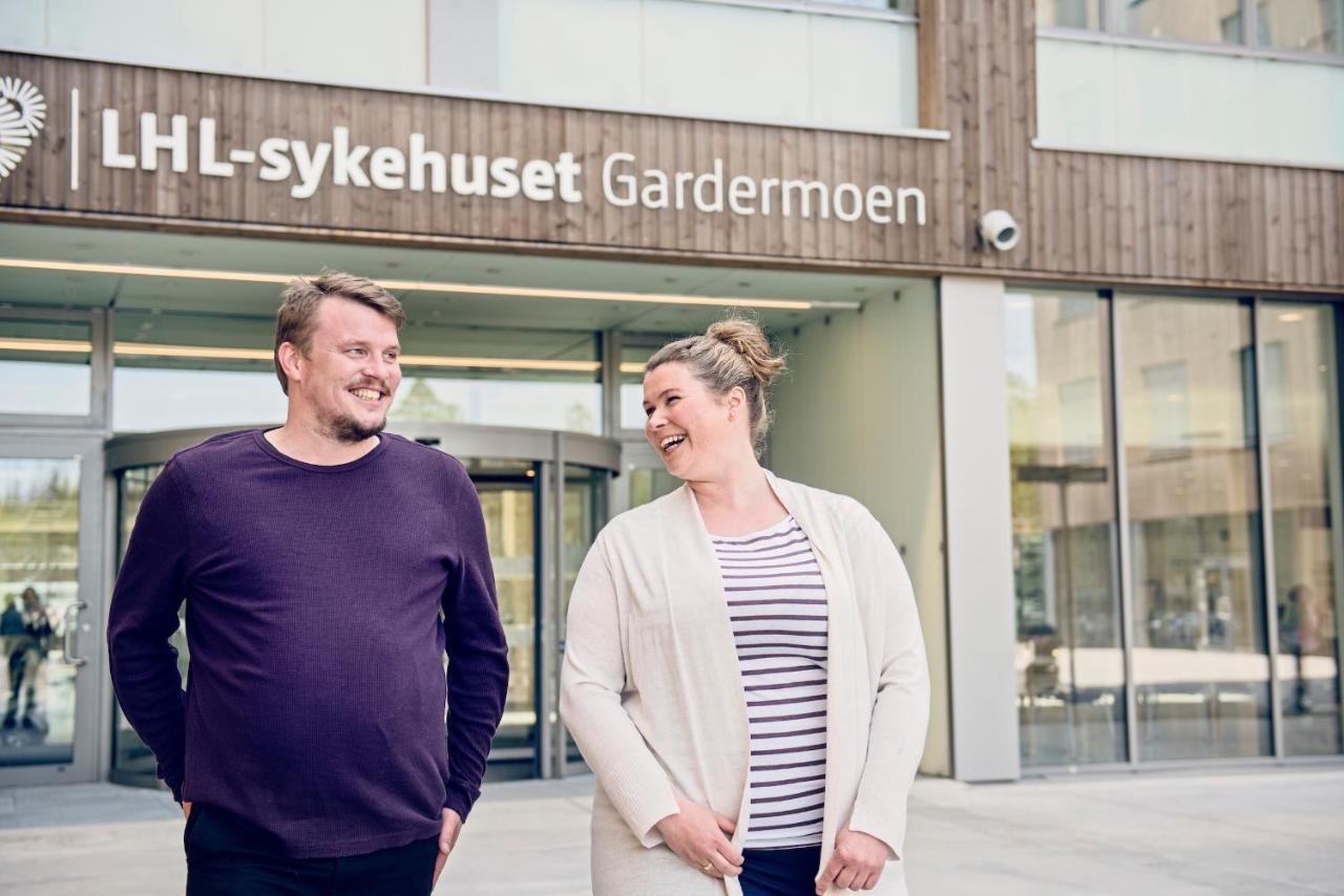 Cathinka Guldbergs Hotell Gardermoen Jessheim Exterior foto